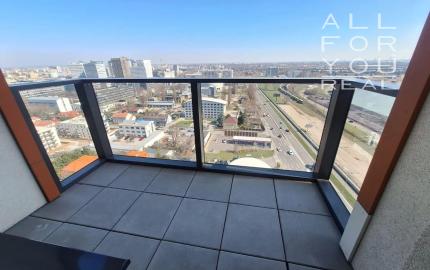 AFYREAL prenájom slnečný 2i byt na 18. posch. -výhľad na panorámu mesta KLINGERKA