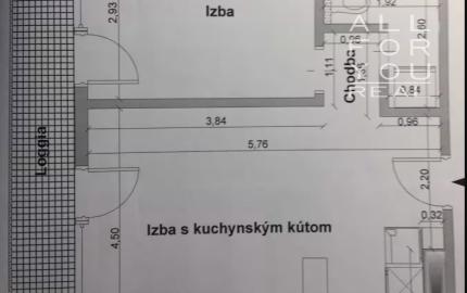 AFYREAL predaj 2izb byt Nejedlého, Dúbravka - loggia, výťah, kolaudácia 2003