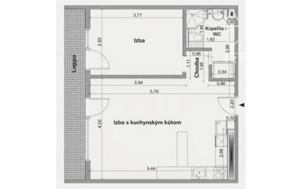 AFYREAL VIDEO predaj 2izb byt Nejedlého, Dúbravka - veľká slnečná loggia, výťah, kolaudácia 2003, pripravený k nasťahovaniu