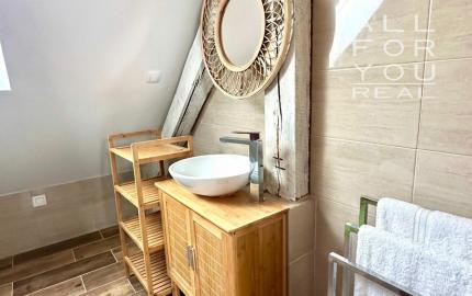 AFYREAL Vojka predaj dom na okamžité bývanie, 4 izby, podnikateľská časť- hala a dieľňa