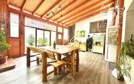 AFYREAL Vojka predaj dom na okamžité bývanie, 4 izby, podnikateľská časť- hala a dieľňa