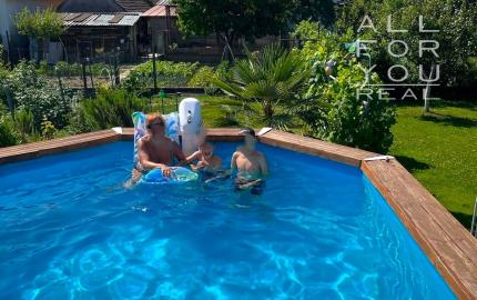 AFYREAL Vojka predaj dom na okamžité bývanie, 4 izby, podnikateľská časť- hala a dieľňa