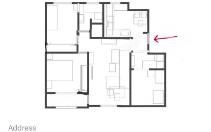 AFYREAL predaj 4izb byt 90m2 Radničné námestie, vlastný kotol na kúrenie, kompl.rekonštr., balkón, veľká pivnica