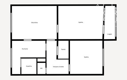 Štýlový 3 izbový byt s rozlohou 70 m2 v srdci Ružinova na Rumančekovej ulici  *** SKVELÁ INVESTÍCIA ***