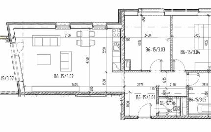 Ihneď voľný 3-izbový byt 91,12 m²,západný balkón,Pod vŕškami
