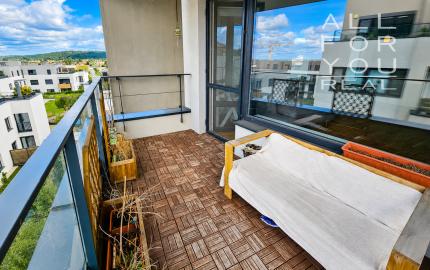 Ihneď voľný 3-izbový byt 91,12 m²,západný balkón,Pod vŕškami