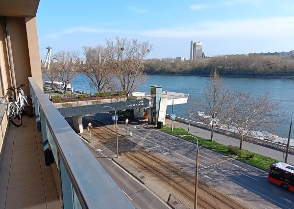 Byt s krásnym výhľadom na Dunaj v Zuckermandli