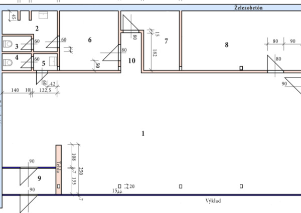 Obchodný - skladový priestor v Karlovej Vsi na prenájom, 130m2