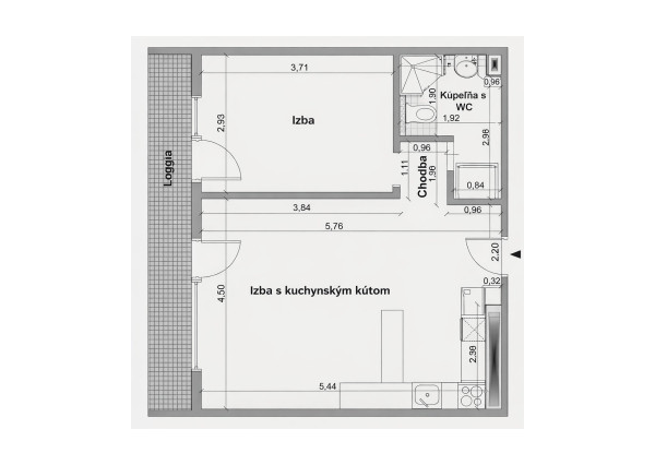 AFYREAL VIDEO predaj 2izb byt Nejedlého, Dúbravka - veľká slnečná loggia, výťah, kolaudácia 2003, pripravený k nasťahovaniu