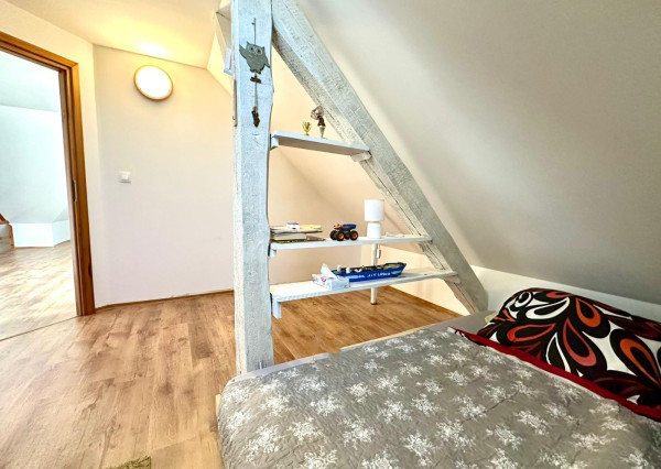 AFYREAL Vojka predaj dom na okamžité bývanie, 4 izby, podnikateľská časť- hala a dieľňa