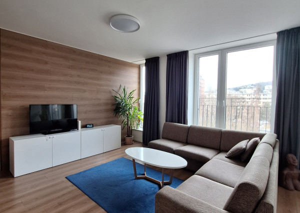 Na predaj moderný 3.izbový byt v Bratislave na Račianskej ulici.