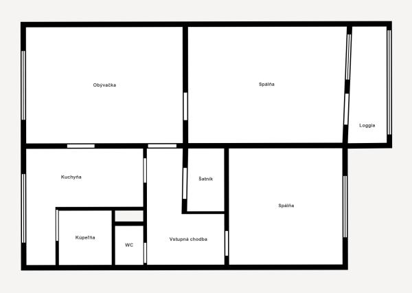 Štýlový 3 izbový byt s rozlohou 70 m2 v srdci Ružinova na Rumančekovej ulici  *** SKVELÁ INVESTÍCIA ***