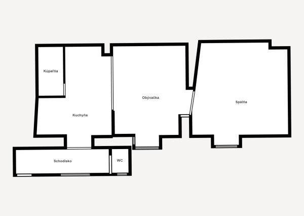 ZREKONŠTRUOVANÝ 2 izbový byt,  60 m2, Prostredná ul.  *** VÝBORNÁ PONUKA ***