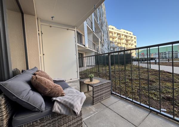 Novostavba, 1-izbový byt s terasou, Eduarda Wenzla ul., Bratislava- Rača
