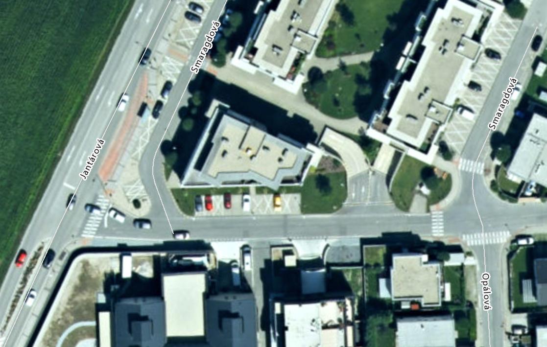 Parkovacie miesto - Bratislava Jarovce - Jantár - Smaragdová ulica